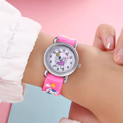 Silicone Kitten Pattern Watch for Girls