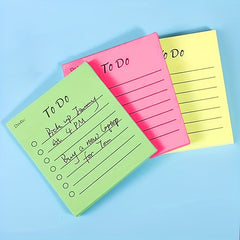 6 Pads To Do List Sticky Notes 6 Colors Optional Sticky Pads Memo