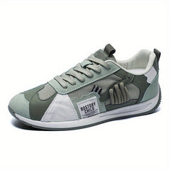 Men's Lace-up Sneakers Comfortable Walking Shoes