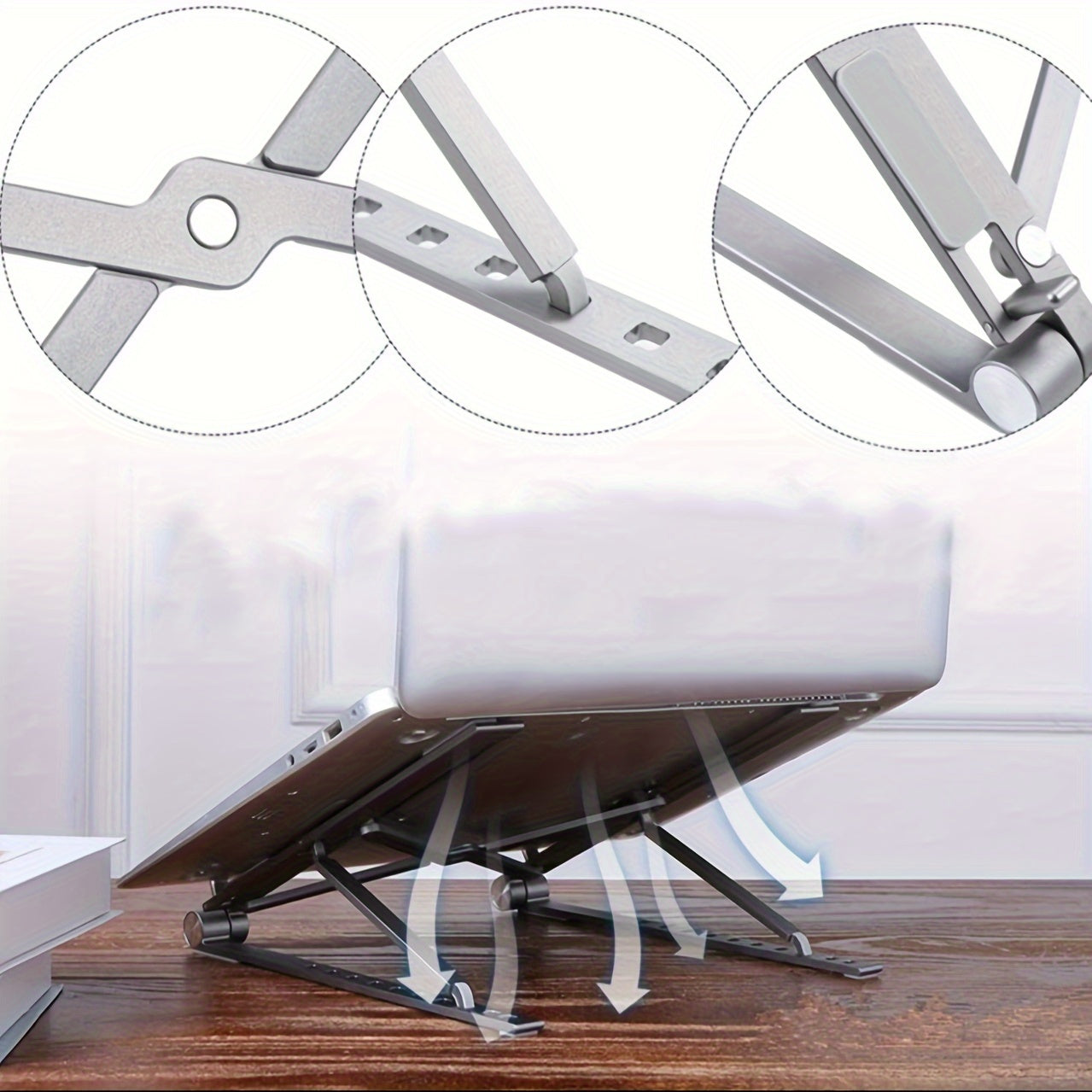 Adjustable Laptop Stand Ergonomic Computer Holder