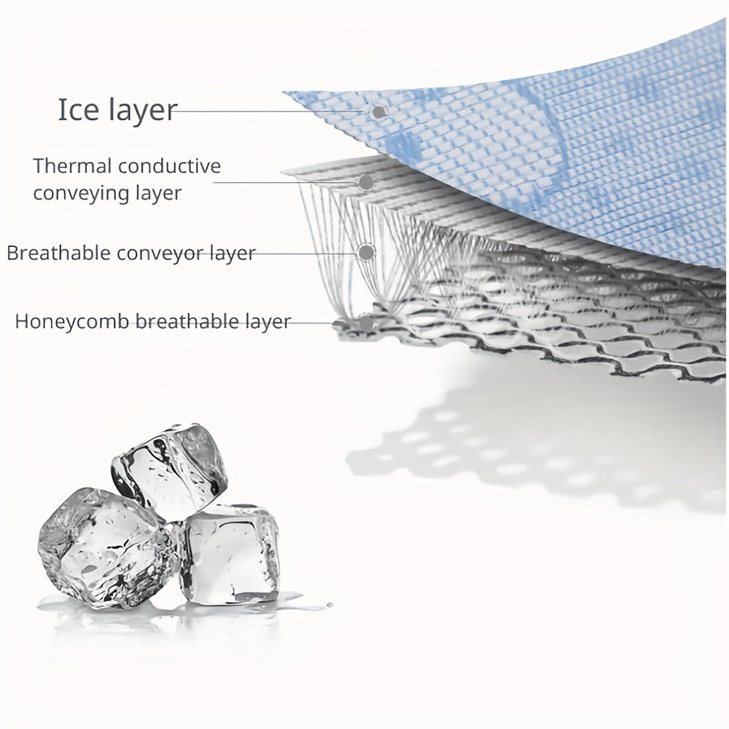 Summer Stroller Cooling Pad Ice Cushion Baby Safety Seat