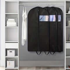 Suit Bags for Closet and Travel, Pack of 3