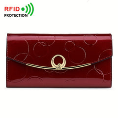 Marlekarida Large Capacity Tri Fold Women'S Wallet