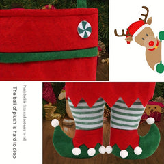 1pc Non-woven Christmas Elf Candy Bag Gift Navidad