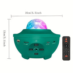 Starlight Projector 3-In-1 Night Light with Music Speaker & Remote