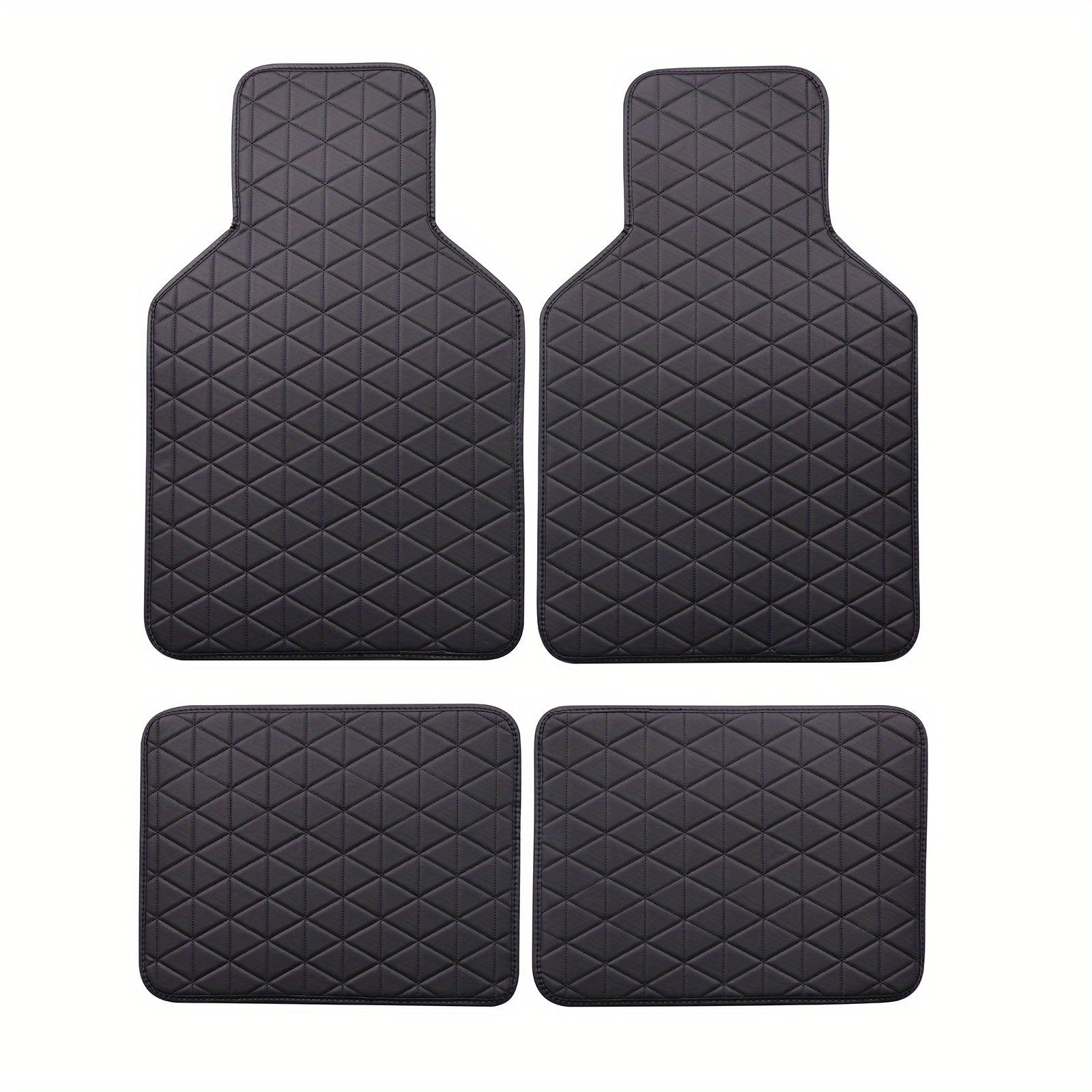 Waterproof PU Leather Car Foot Mats Car Carpets Car Interior Accessories