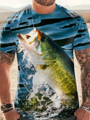 Men's Breathable Stretchy Fishing T-Shirt