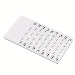 Acrylic Eyelash Scale Boards Display Stand for Eyelashes