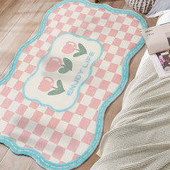 Luxurious Cashmere Plush Rug for Living Room, Bedroom, Study