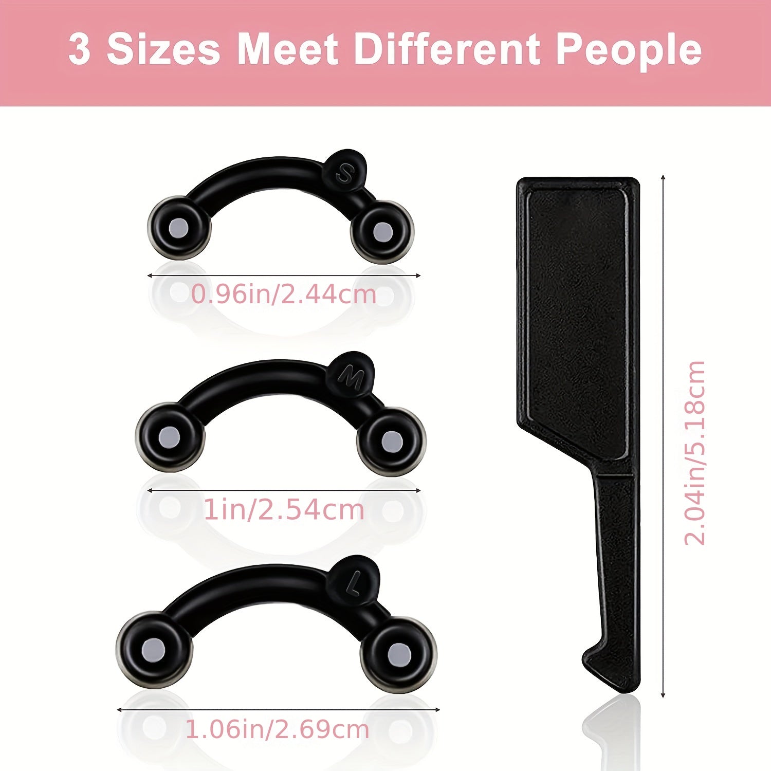 Nose Up Lifting Shaping Clip Beauty Tool Corrector Bridge No Pain 3 Pair