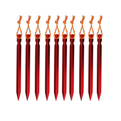 Aluminum Triangular Tent Stakes for Secure Camping