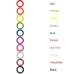 60pcs Metal Paint Knitting Markers Colorful Round Stitch Markers Magnets