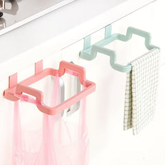 Kitchen Cabinet Door Trash Bag Holder Portable Household Garbage Bag Holder