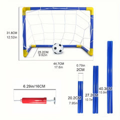 Portable Soccer Goal Set - Indoor Outdoor Durable Sports Soccer Frames