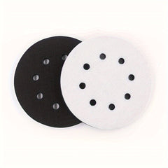 5 inch Soft Density 8 Hole Interface Pad Hook and Loop Sponge Cushion Back Pad
