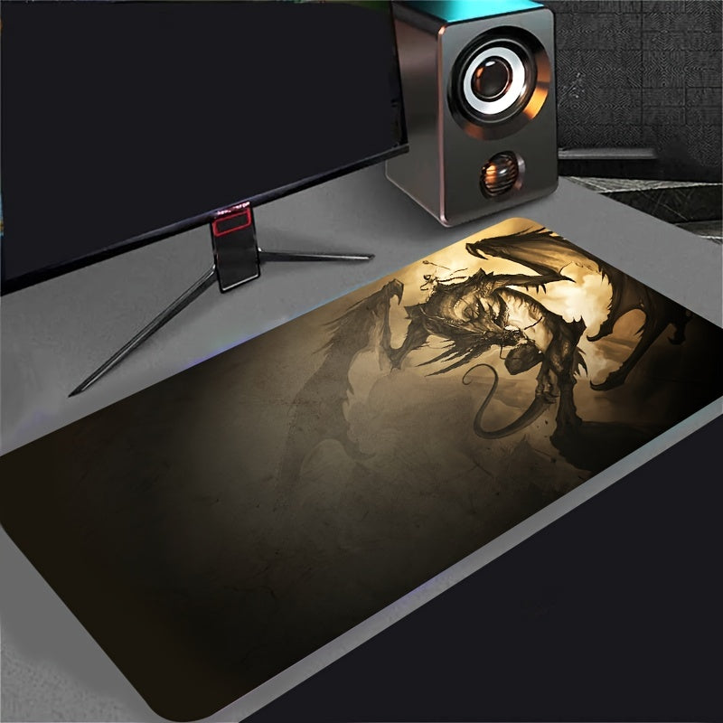 Large Mouse Pad Gaming Mouse Pad XXL Mousepad With Nature Non Slip Rubber Base