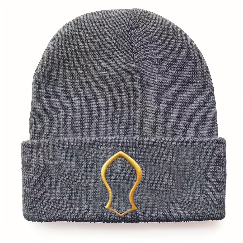 Hip Hop 3D Embroidery Knitted Beanie Hat