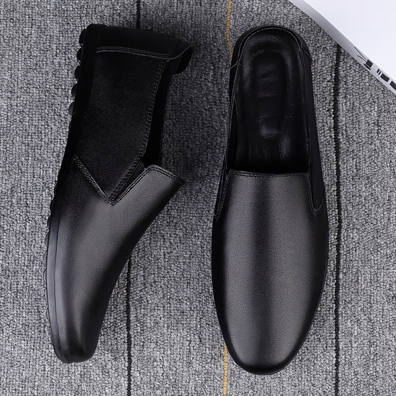 Men's Leather Loafer Shoes for Outdoor Indoor Activities