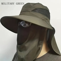 UV Resistant Bucket Hat for Fishing Camping Hiking Protection