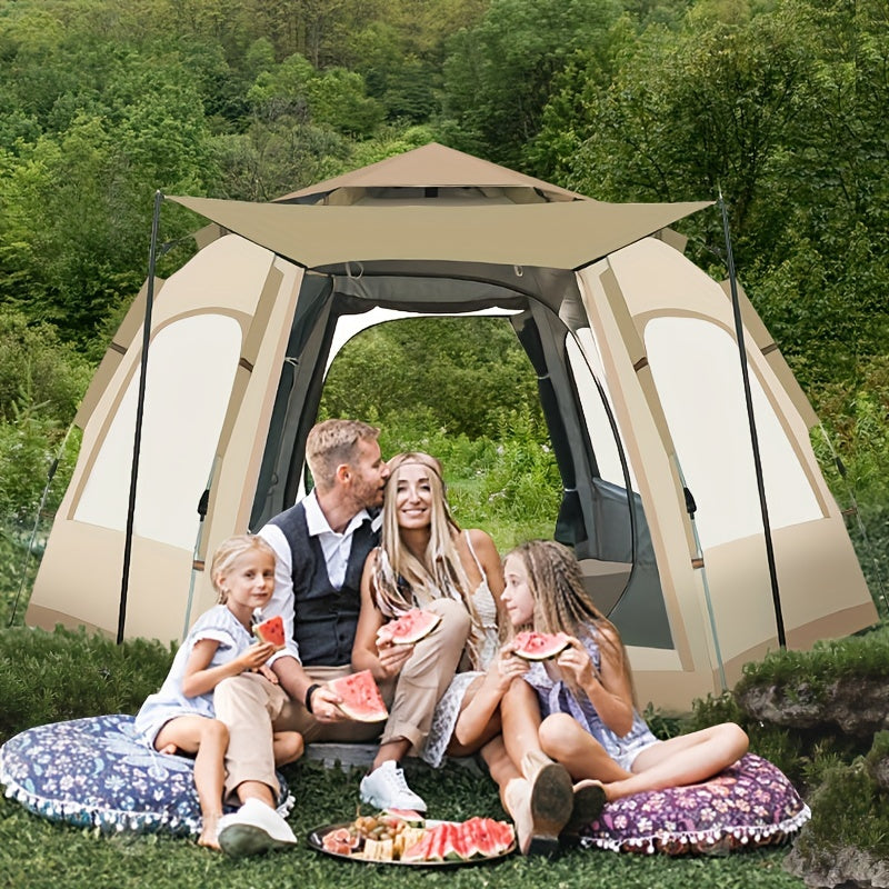 Large Space Waterproof Camping Tent Portable Fully Automatic