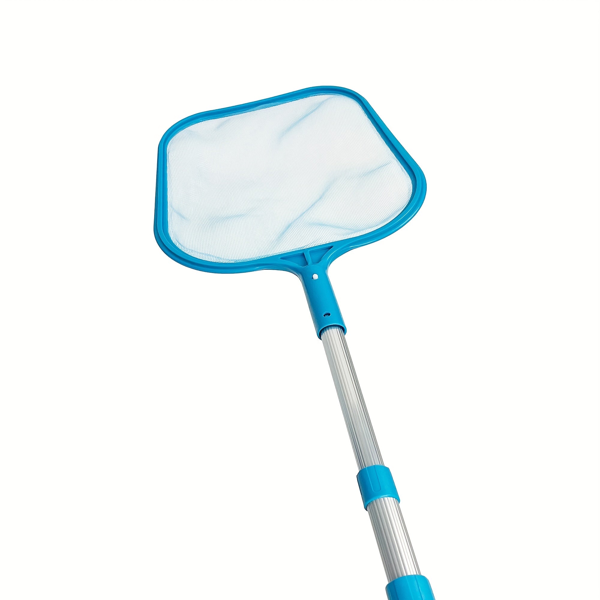 Leaf Skimmer w/ Telescopic Pole 3X14 Extends to Professional Cleaning Pool Rakes