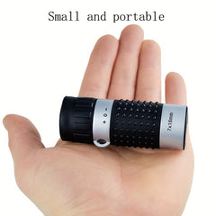 7x18 Golf Monocular Distance Meter Range Finder Pocket Scope