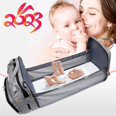 Foldable Baby Bed Mummy Bag Large Capacity