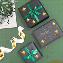 500pcs Golden Star Stickers 2.54 Cm for Rewards, DIY Crafts, Teachers