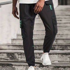 Big Pocket Joggers Men's Casual Loose Fit Drawstring Pants