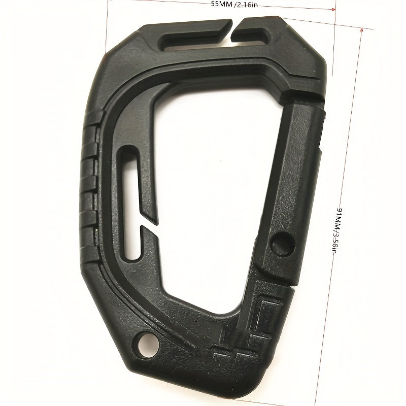 5pcs Outdoor Mountaineering Buckle for Backpacking Hiking Camping
