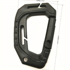 5pcs Outdoor Mountaineering Buckle for Backpacking Hiking Camping