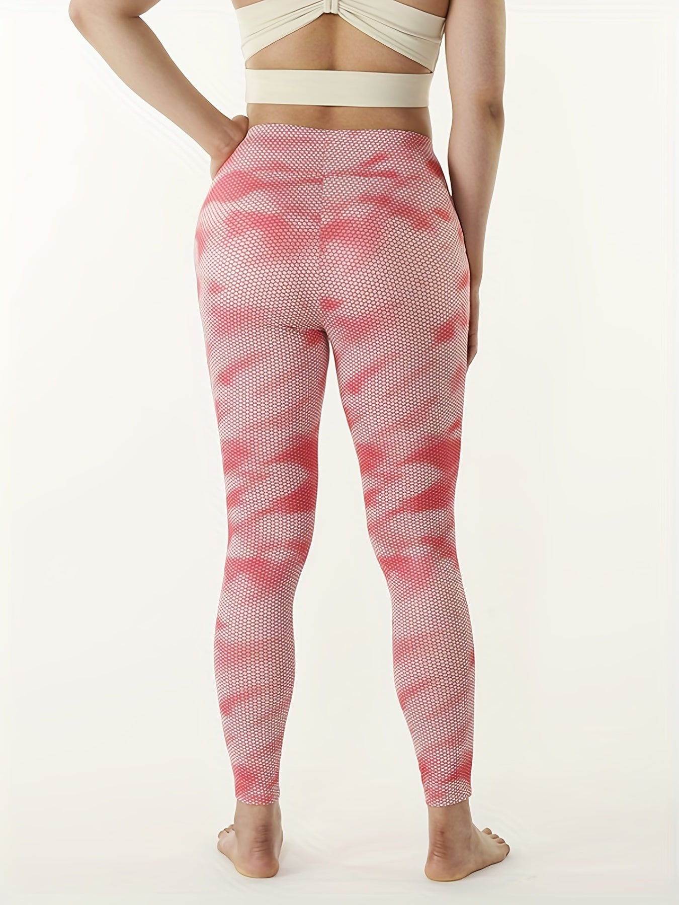 Stretchy High Waist Yoga Leggings Women's Activewear