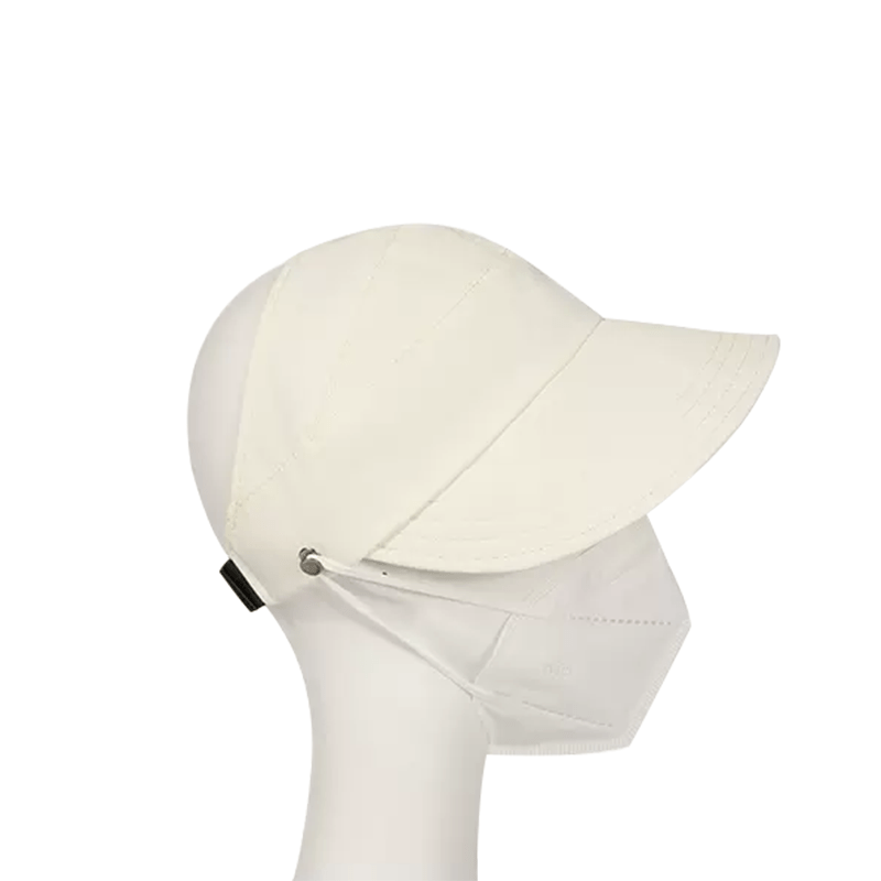 Women's Ponytail Visor Hat Quick Drying Wide Brim Sun Hat