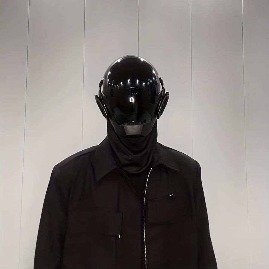 Cyberpunk Mask Cosplay Jewelry Dark Mask Role playing Robot