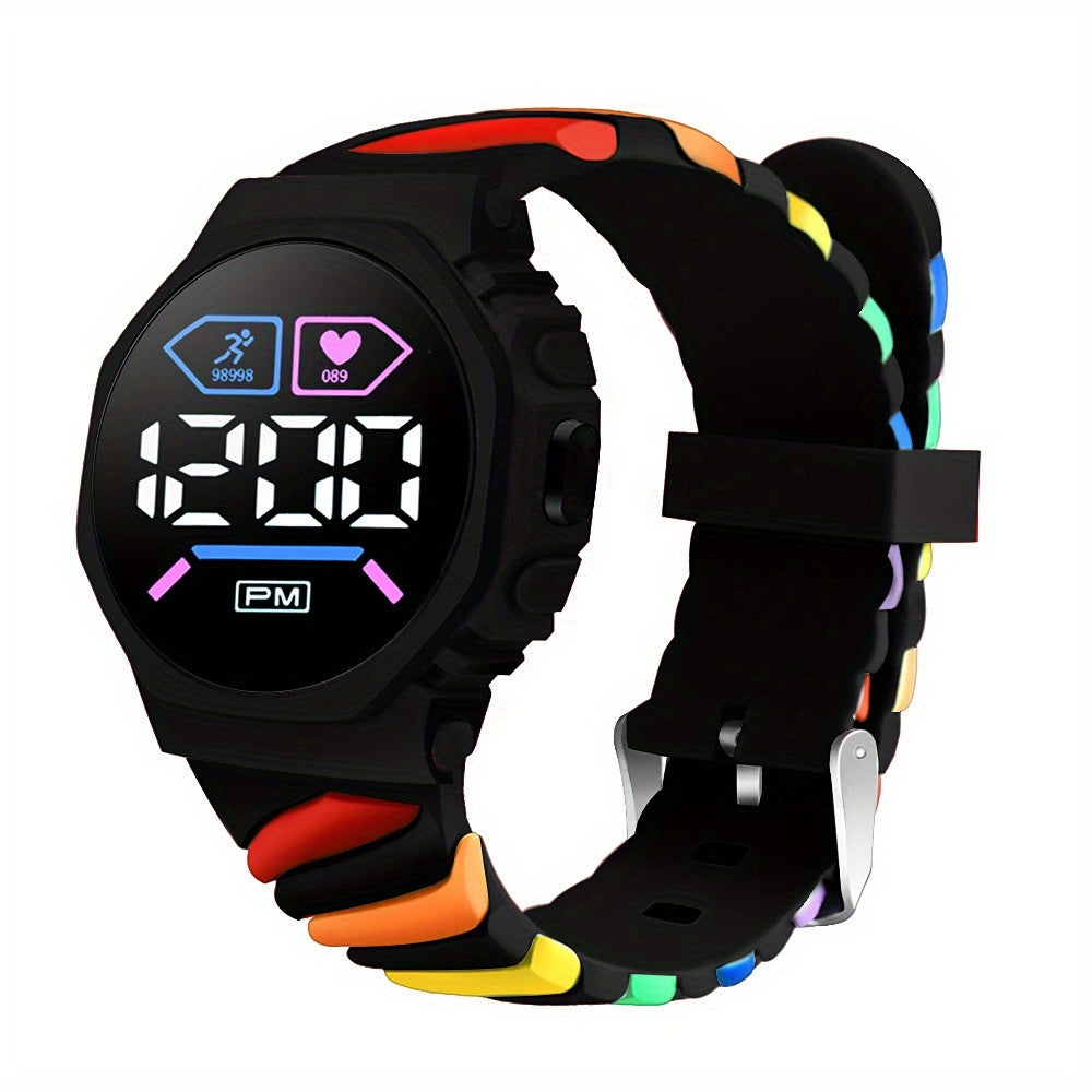 Waterproof LED Sports Watch for Kids