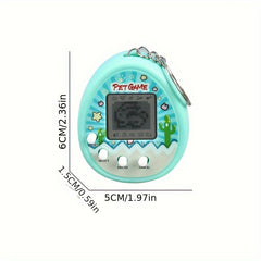 Electronic Pet Machine Handheld Game Pet Egg Virtual Rabbit Keychain