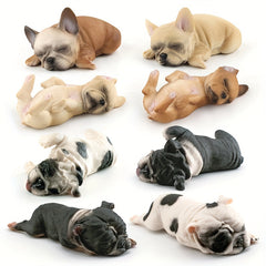 Kids Simulation Animal Dog Model French Bulldog Shiba Inu Educational Toys