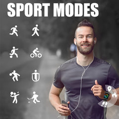 Meat Ball Fitness Smart Watch Full Touch Wireless Call Sports Mode
