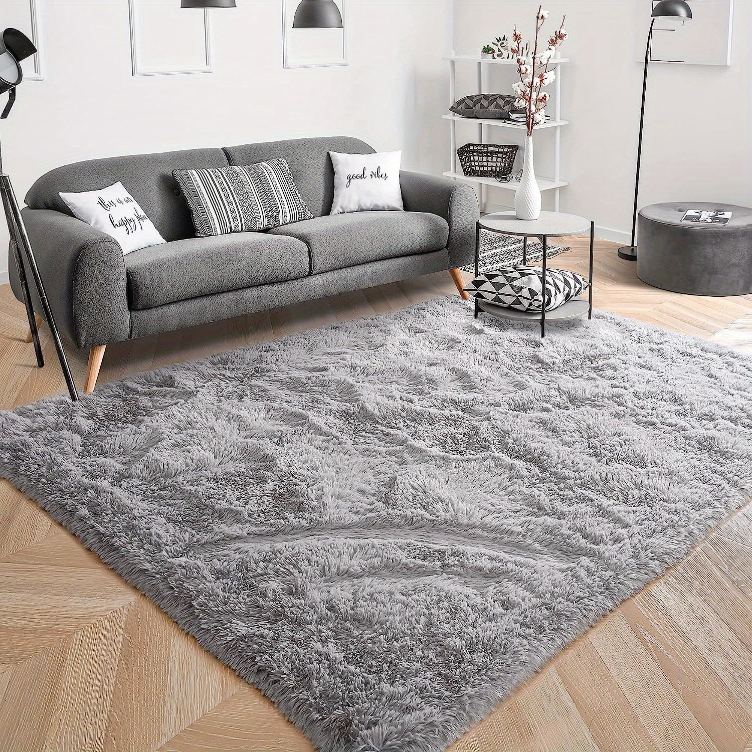 Soft Plush Shaggy Rug 78x110in