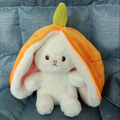 Carrot Rabbit Strawberry Rabbit Plush Toy Transforming Toy