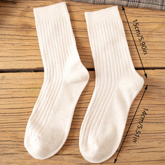 10 Pairs Boy's Crew Socks Breathable Comfy Casual Style Unisex Socks