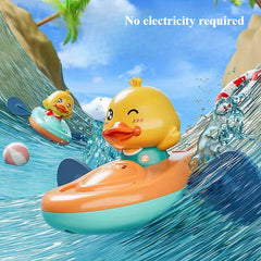 Yellow Duckling Toy for Pools & Baths No Electricity Needed