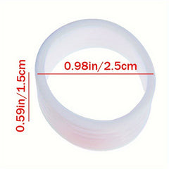4pcs Silicone Tennis Racket Sealing Rubber Ring Sweat-absorbing Fixed Rubber