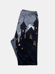 Halloween Pumpkin Print High Waist Yoga Leggings