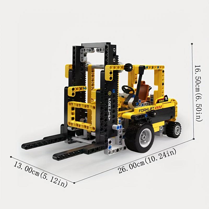 Yellow Engineering Forklifts - City Construction Lifting