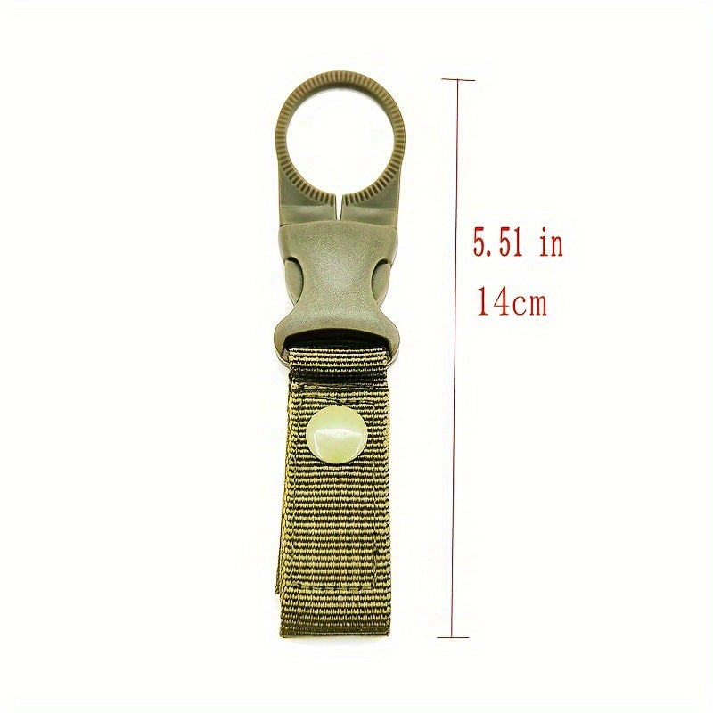 Nylon Webbing Hanging Buckle Bag Water Bottle Clip for Camping