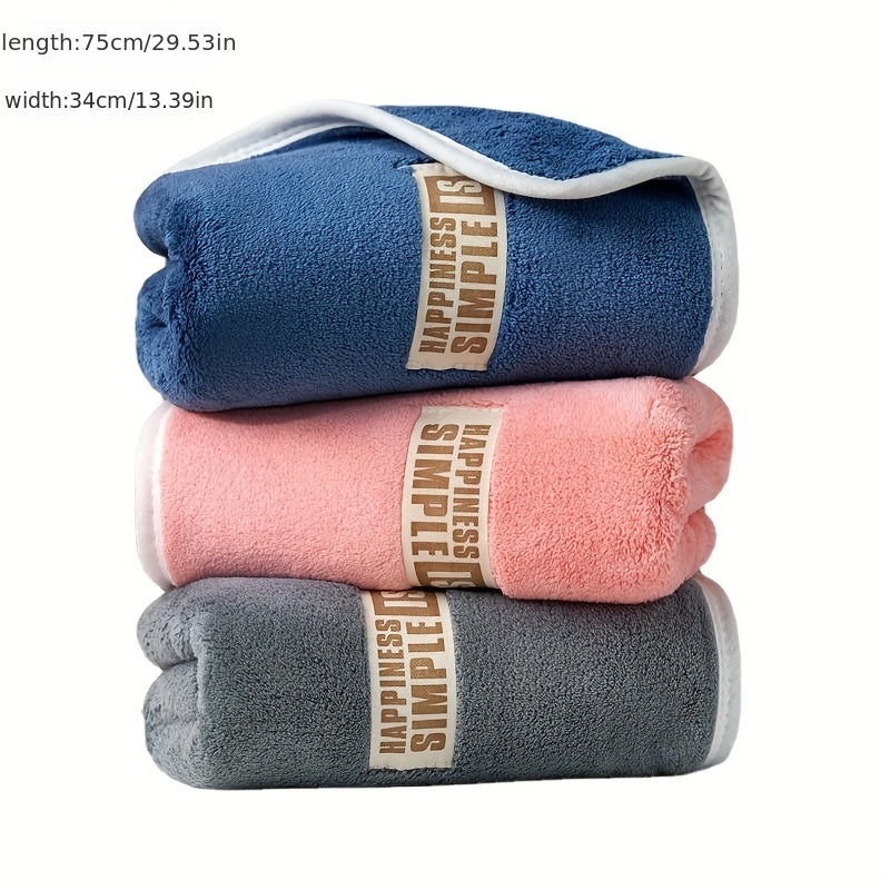 Soft Coral Fleece Hand Towel Quick Dry Thickened Towel