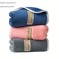 Soft Coral Fleece Hand Towel Quick Dry Thickened Towel