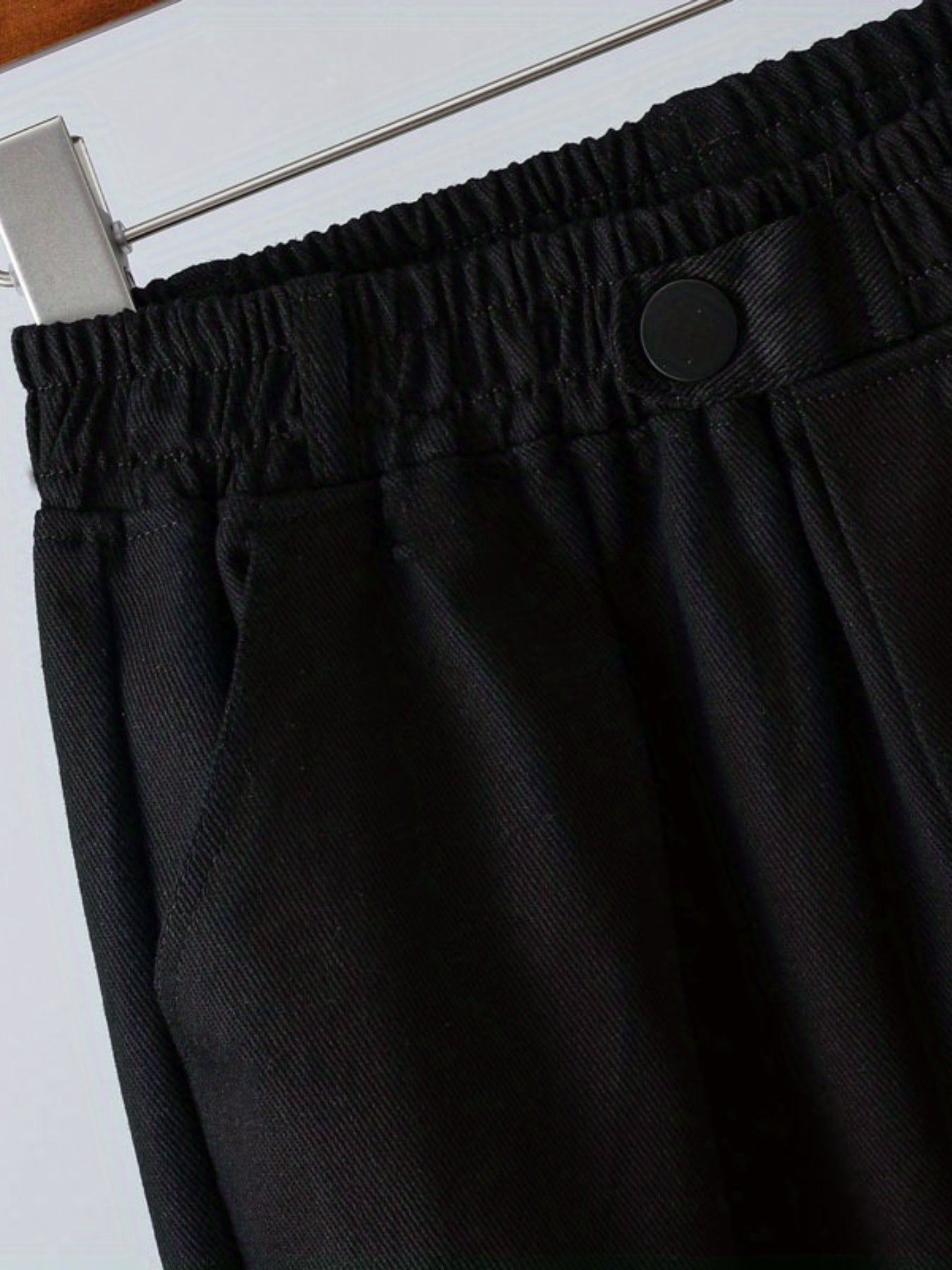 Ankle Length Harem Pants Elastic Waist Casual Trousers