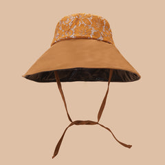 Large Brim Cotton Bucket Hat Solid Casual Sun Hat Outdoor Fisherman Cap